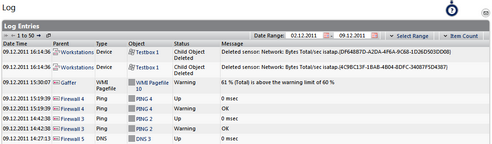 Logs List Logs List