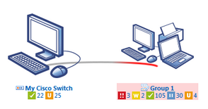 Icons with Colored Lines Icons with Colored Lines