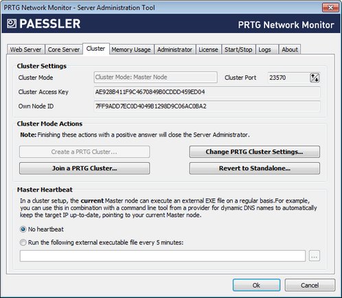 PRTG Server Administrator